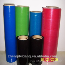 Plastic Roll Color Stretch Film Black Hand Pallet Stretch Shrink Wrap Film